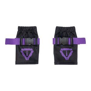 ACDC RAG Error Code Cyberpunk Tech Black Purple Arm Warmer